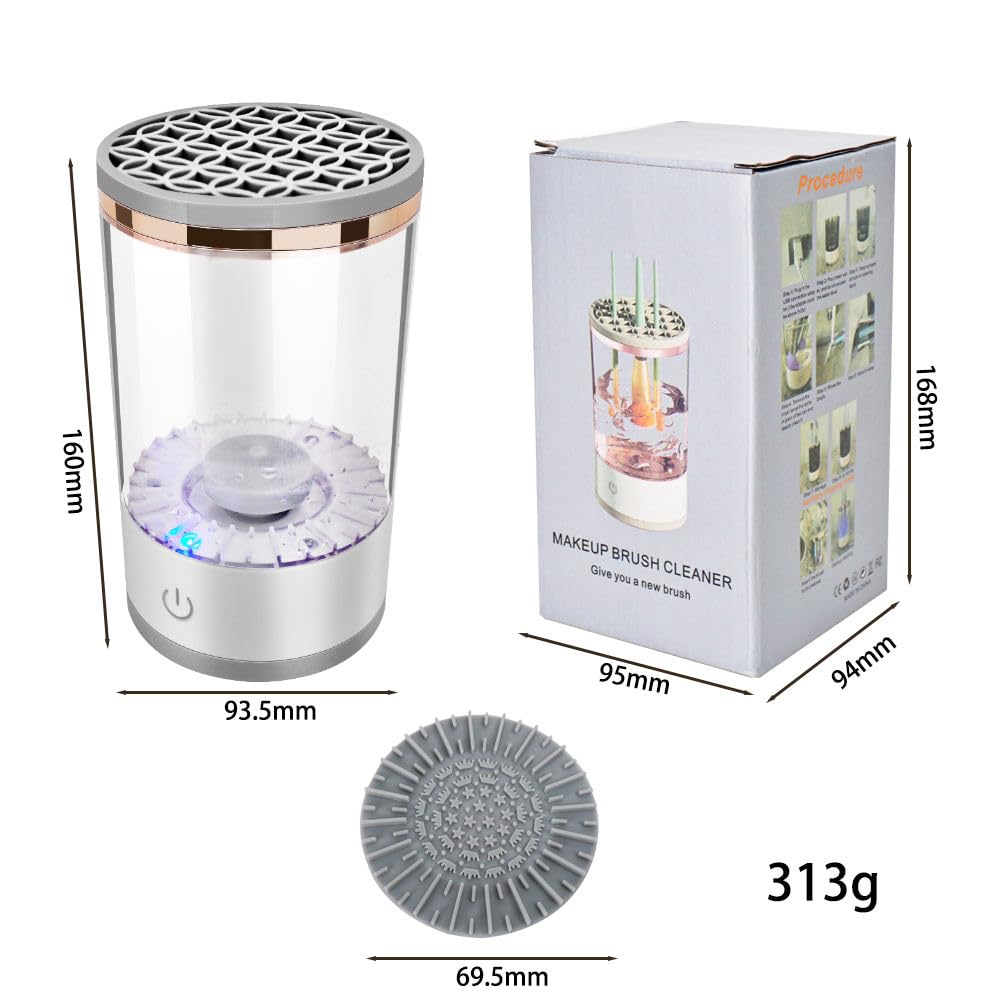 Quick Spin Makeup Brush Cleaner