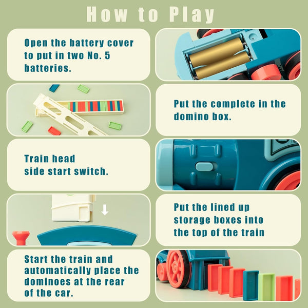 Automatic Domino Train Adventure