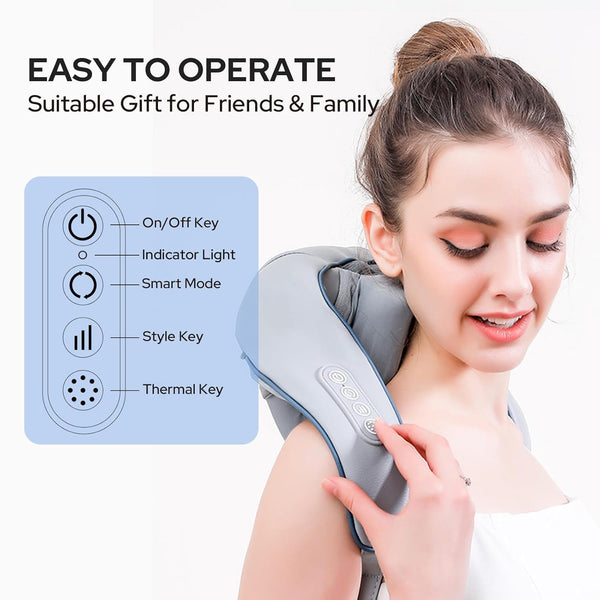RelaxEase Neck & Back Massager