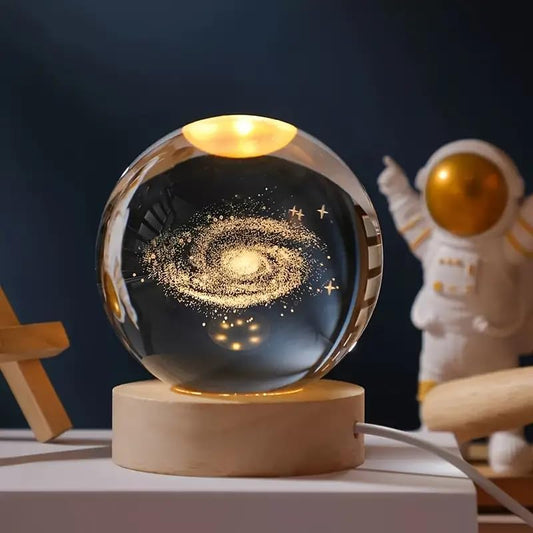 Galaxy Crystal Night Light