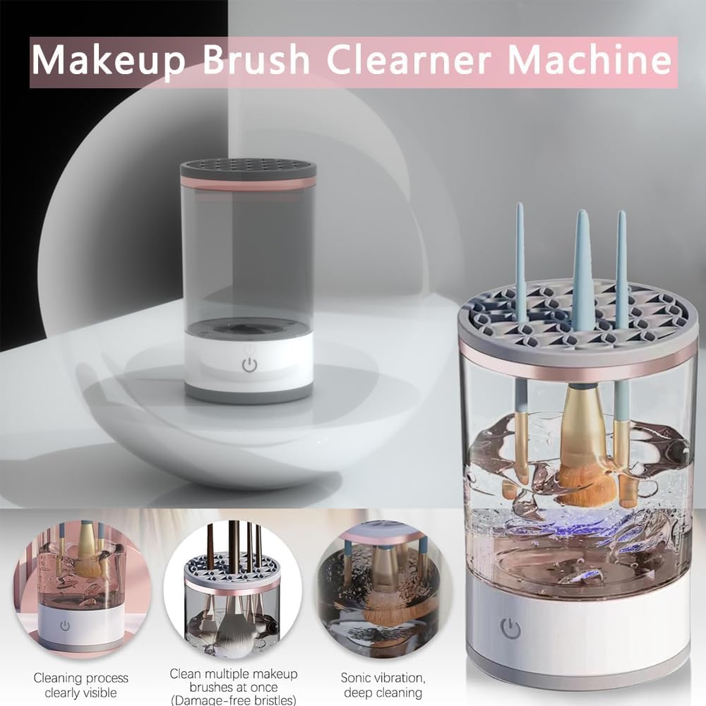 Quick Spin Makeup Brush Cleaner